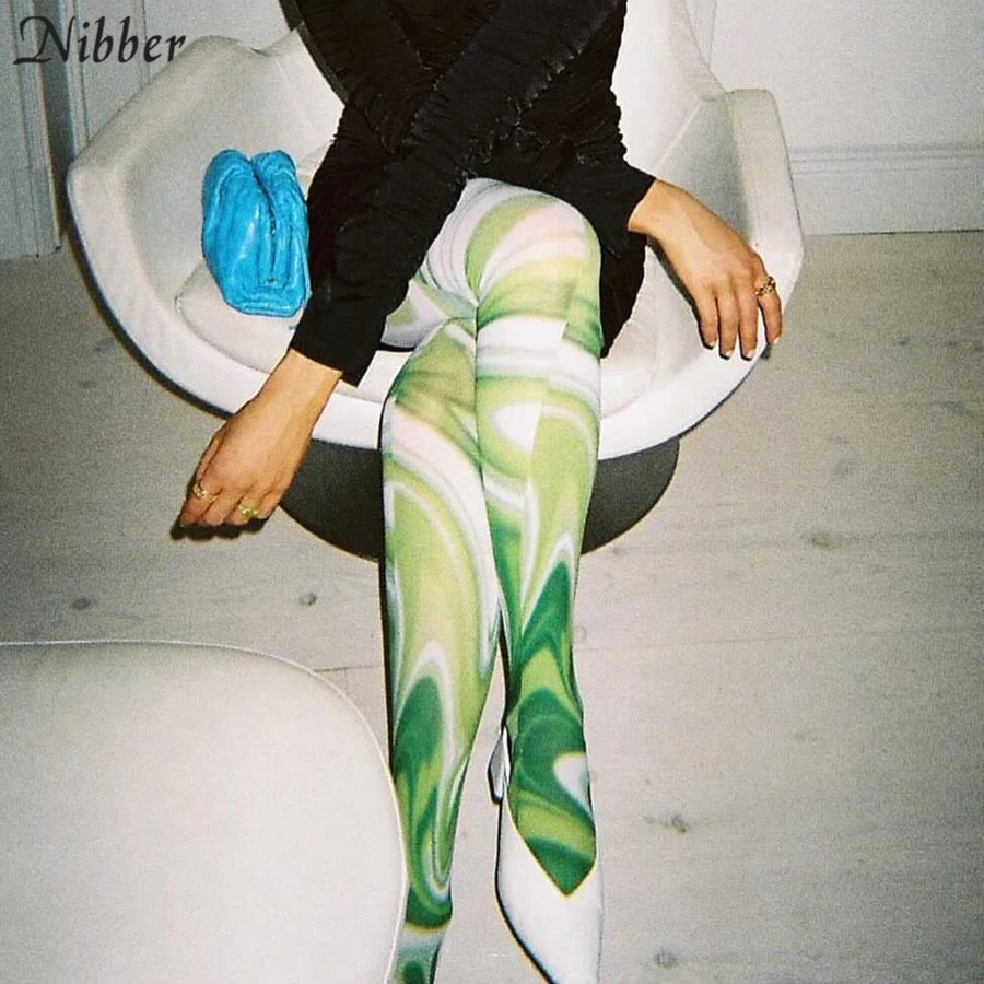 Milk Silk Stretch Slim-fit Tight Leggings Printed Green Basic Women's Soft Casual Breathable Tight Trousers Sportswear
Milk Silk Stretch Slim-fit Tight Leggings Printed Green Basic Women's Soft Casual Breathable Tight Trousers Sportswear