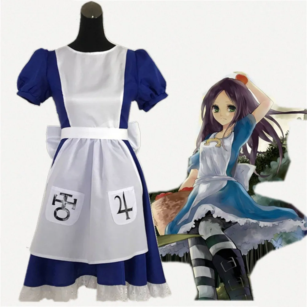 Alice: Madness Returns. Maid Costume. Rutledge Asylum. Game Anime Cosplay Costume
Alice: Madness Returns. Maid Costume. Rutledge Asylum. Game Anime Cosplay Costume
