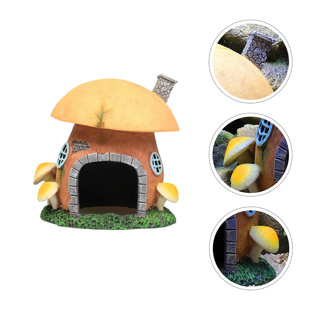 1Pc Reptile Hiding Cave Adornment Aquarium Landscape Ornament Castle Decor
1Pc Reptile Hiding Cave Adornment Aquarium Landscape Ornament Castle Decor