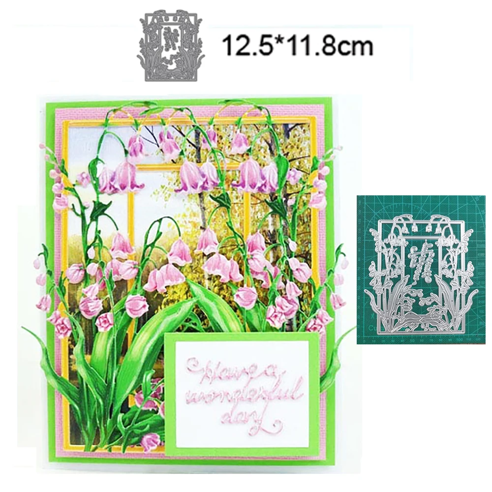 Bell Orchid Flowers Background 2022 New Metal Cutting Dies Decorative Scrapbooking Photo Album Paper Knife Blade Punch Embossing
Bell Orchid Flowers Background 2022 New Metal Cutting Dies Decorative Scrapbooking Photo Album Paper Knife Blade Punch Embossing