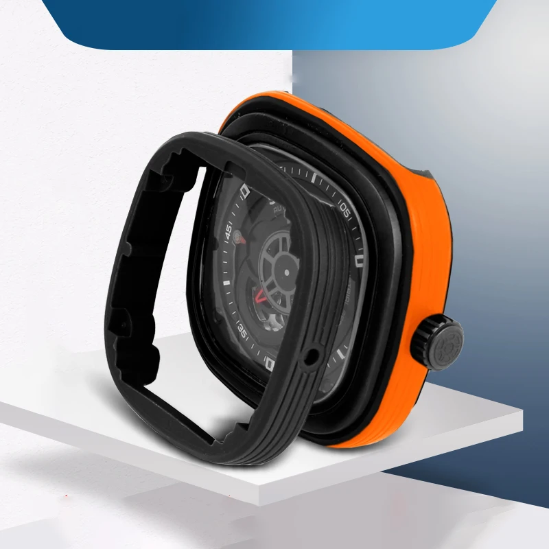 Square Silicone Ferrule Modified Outer Ring Suitable for Seven on Friday Ring Mouth Case With Tool Replacement Watch Accessories
Square Silicone Ferrule Modified Outer Ring Suitable for Seven on Friday Ring Mouth Case With Tool Replacement Watch Accessories