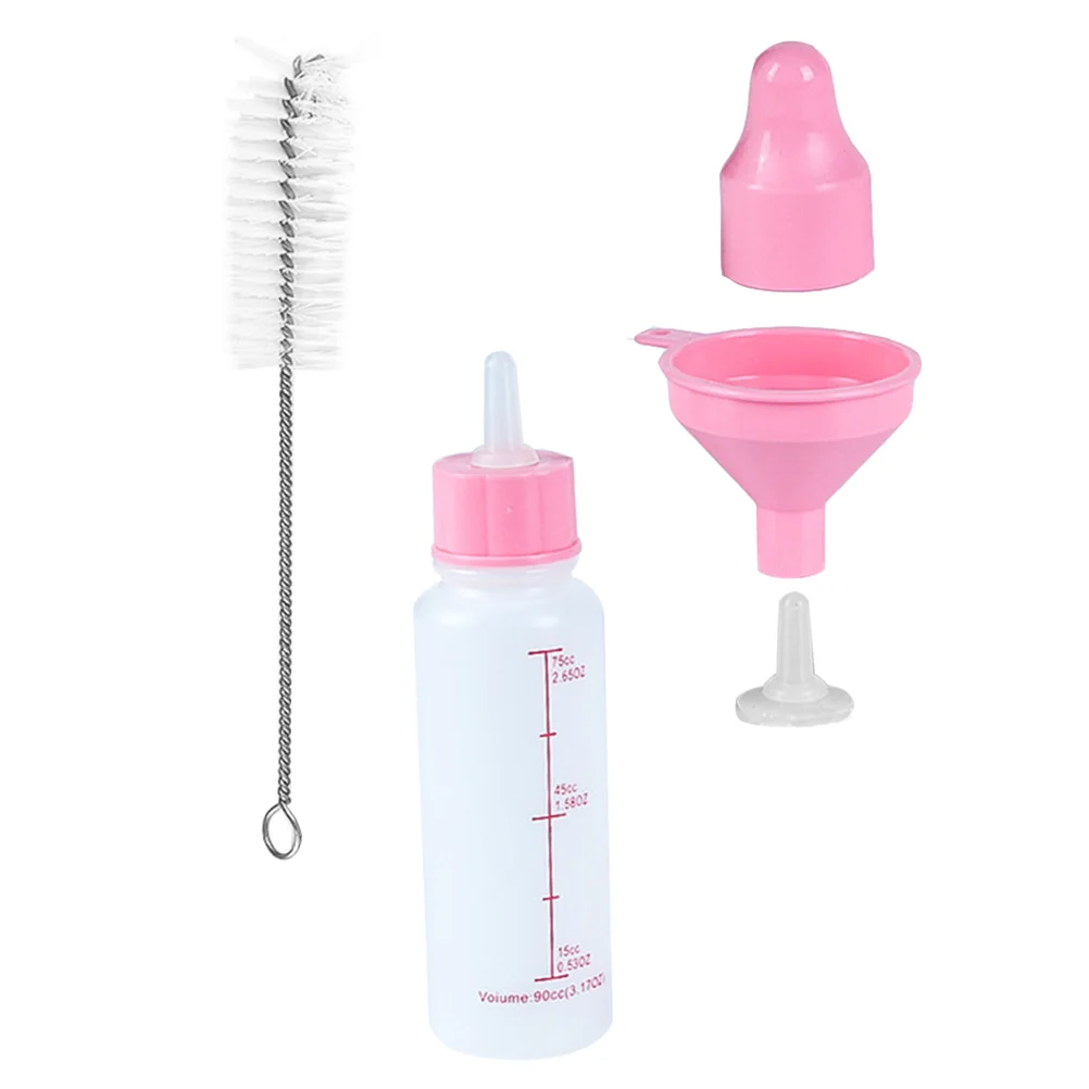 Bottle Feeding Nursing Pet Puppy Feeder Bottles Brush Animals Nurser Cat Kitten Cleaning Lamb Sheep Tools Newborn Feeders
Bottle Feeding Nursing Pet Puppy Feeder Bottles Brush Animals Nurser Cat Kitten Cleaning Lamb Sheep Tools Newborn Feeders
