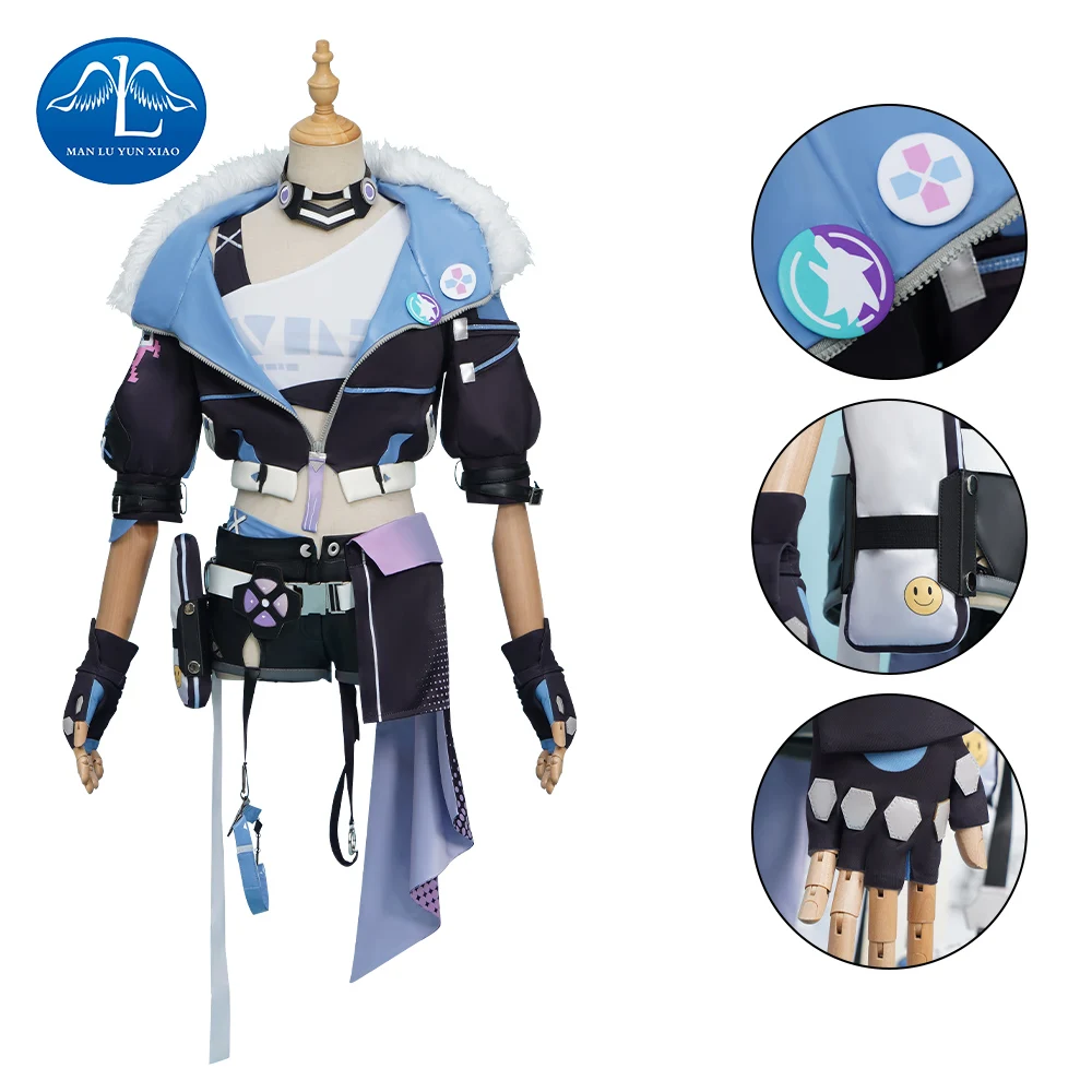 Honkai Star Rail Cosplay Game Silver Wolf Cosplay Honkai Anime Uniform Outfit Halloween Carnival Party Outfit Women Dress Gifts
Honkai Star Rail Cosplay Game Silver Wolf Cosplay Honkai Anime Uniform Outfit Halloween Carnival Party Outfit Women Dress Gifts