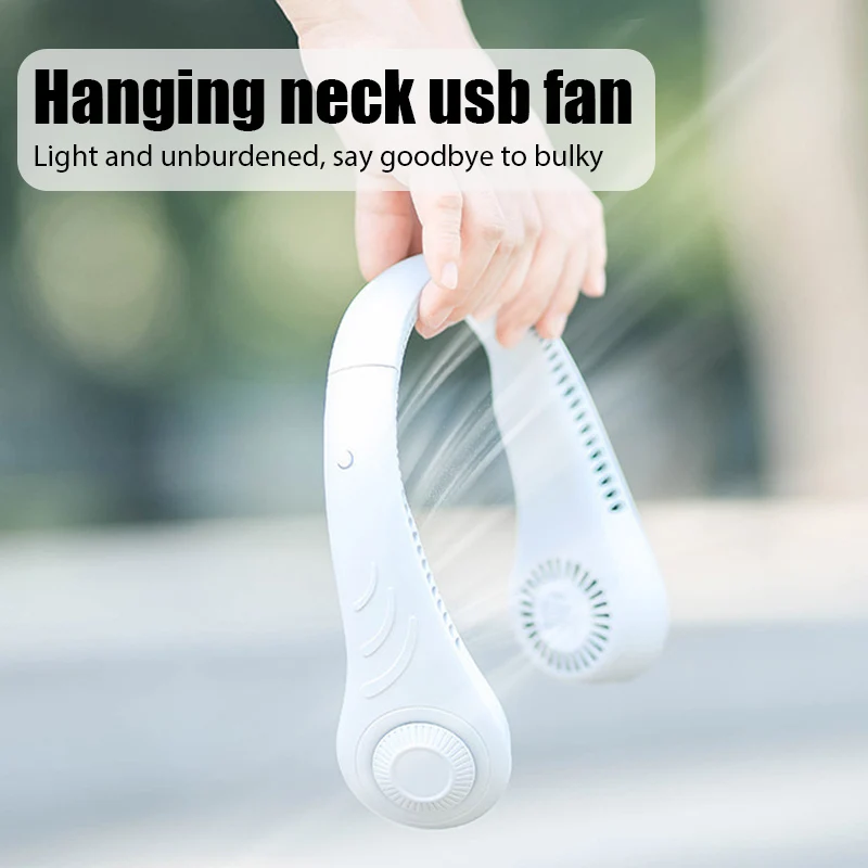 Summer Cooling Portable Neck Fan Home Outdoor Neck-mounted Fan USB Rechargeable No Blade 360-degree Surround Air Outlet Cooler
Summer Cooling Portable Neck Fan Home Outdoor Neck-mounted Fan USB Rechargeable No Blade 360-degree Surround Air Outlet Cooler