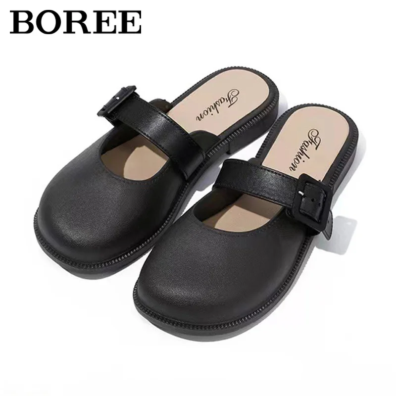 Summer Women's Slippers Fashion Buckle Slip On Slippers Female Elegant Wedge Shoes For Women Half Slippers Outdoor Beach Sandals
Summer Women's Slippers Fashion Buckle Slip On Slippers Female Elegant Wedge Shoes For Women Half Slippers Outdoor Beach Sandals