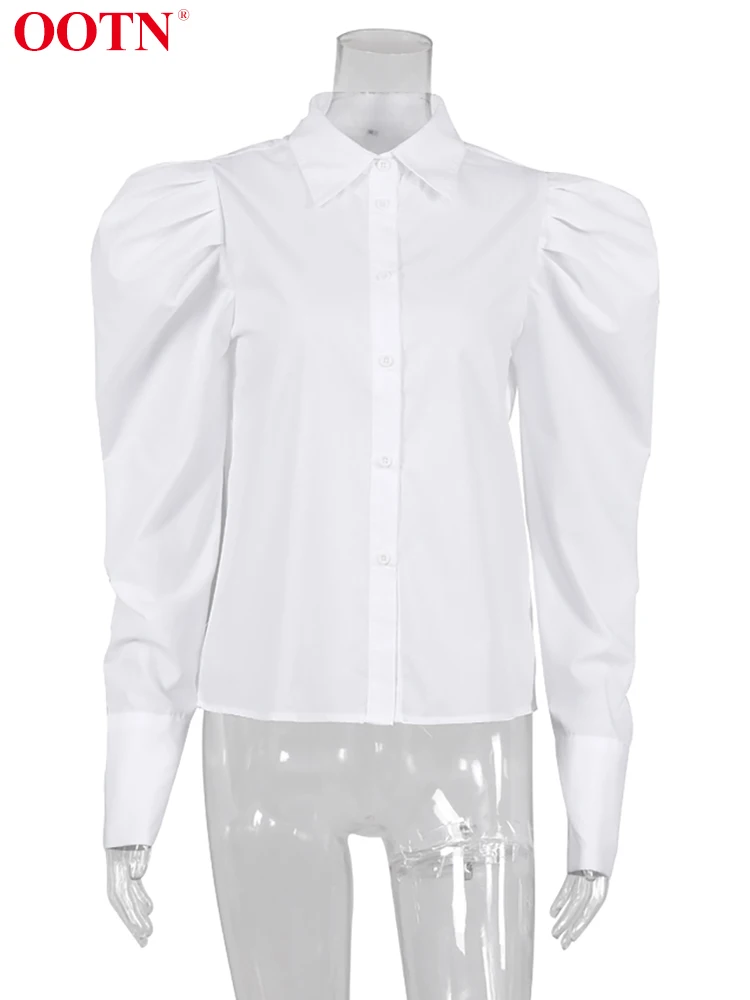 OOTN Elegant White Puff Sleeve Blouse Women Shirts Office Lady Ladies Work Wear Turn Down Collar Women Blouses 2022 Spring Basic
OOTN Elegant White Puff Sleeve Blouse Women Shirts Office Lady Ladies Work Wear Turn Down Collar Women Blouses 2022 Spring Basic