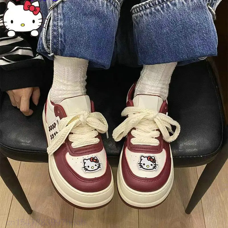 Sanrio Hello Kitty Shoes Kawaii Student Shoes Cartoon Y2k Light Breathable Casual Women Sport Shoes Cute Sneakers For Girl
Sanrio Hello Kitty Shoes Kawaii Student Shoes Cartoon Y2k Light Breathable Casual Women Sport Shoes Cute Sneakers For Girl