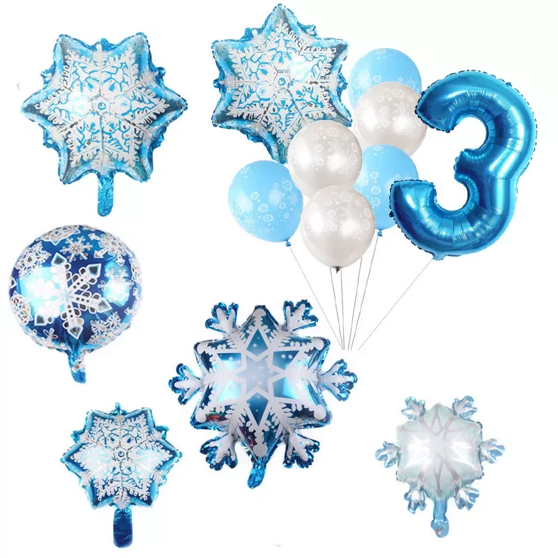 Decorative Party Supplies Snow Latex Balloon Number Foil Balloon for Kids Birthday Summer Winter Decorations
Decorative Party Supplies Snow Latex Balloon Number Foil Balloon for Kids Birthday Summer Winter Decorations