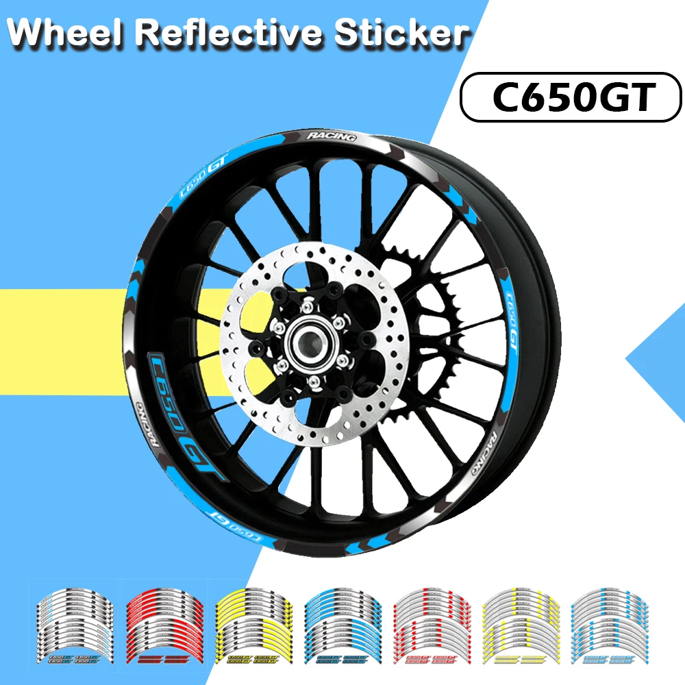 for BMW C650GT C650 GT 11-17 Motorcycle Reflective decals Wheels Moto Rim Stickers decoration protection rim sticker
for BMW C650GT C650 GT 11-17 Motorcycle Reflective decals Wheels Moto Rim Stickers decoration protection rim sticker