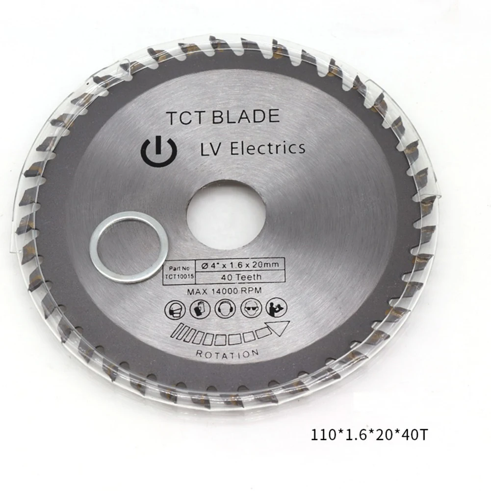 Diameter 110mm 40 Teeth TCT Circular Saw Blade Carbide Tipped Wood Cutter Disc Angle Grinder Saw Disc Wood Cutter Saw Blade
Diameter 110mm 40 Teeth TCT Circular Saw Blade Carbide Tipped Wood Cutter Disc Angle Grinder Saw Disc Wood Cutter Saw Blade