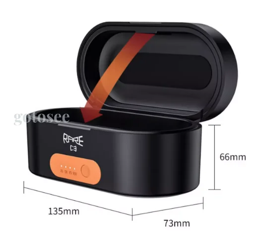 Mobile Charging Case For RODE Wireless go II Wireless Lavalier Microphone One-Two Protects for Storage
Mobile Charging Case For RODE Wireless go II Wireless Lavalier Microphone One-Two Protects for Storage