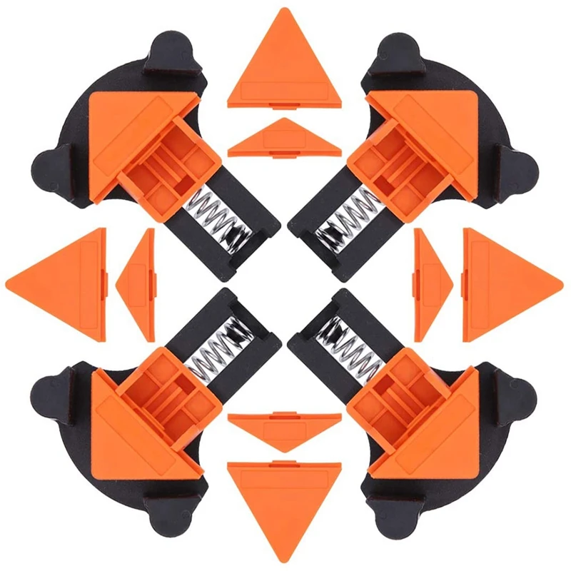 Набор угловых зажимов 4 шт., регулируемые Угловые зажимы, зажимы, удерживающие углы для сварки деревообработки
Набор угловых зажимов 4 шт., регулируемые Угловые зажимы, зажимы, удерживающие углы для сварки деревообработки