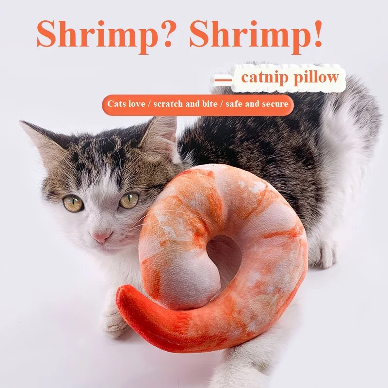 Simulation Cat Mint Pillow Kitten Toy Cat Toy Fun Sound Simulation Shrimp Pillow Plush Self Hi
Simulation Cat Mint Pillow Kitten Toy Cat Toy Fun Sound Simulation Shrimp Pillow Plush Self Hi