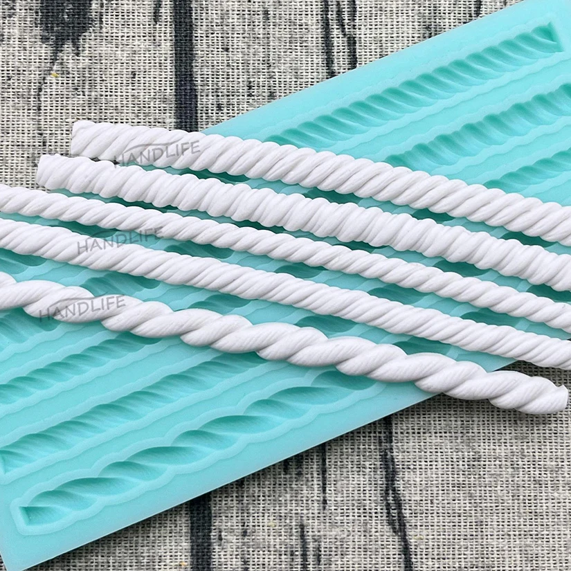 Hemp Rope Lace Silicone Sugarcraft Mold Resin Tools Cupcake Baking Mould Fondant Cake Decorating Tools
Hemp Rope Lace Silicone Sugarcraft Mold Resin Tools Cupcake Baking Mould Fondant Cake Decorating Tools