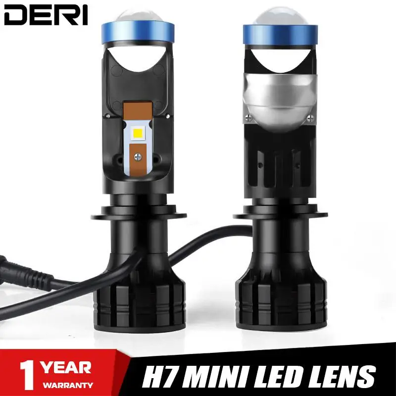 2Pcs H7 Bi-LED Mini Projector Lens Headlight Bulbs Car Headlamp High Low Beam 12V 24V LHD Universal For Cars Motorcycle Fog Lamp
2Pcs H7 Bi-LED Mini Projector Lens Headlight Bulbs Car Headlamp High Low Beam 12V 24V LHD Universal For Cars Motorcycle Fog Lamp