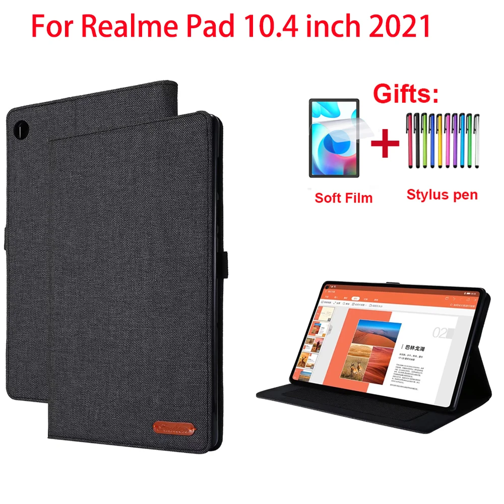 Tablet Funda For Realme Pad Case 10.4 inch 2021 Cloth TPU Flip Wallet Protective Shell Coque For RealmePad Cover 10.4 + Gift
Tablet Funda For Realme Pad Case 10.4 inch 2021 Cloth TPU Flip Wallet Protective Shell Coque For RealmePad Cover 10.4 + Gift