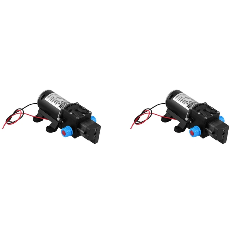 2X 12V 100W High Pressure Self Priming Water Pump 160Psi 8Lpm Caravan Camping Boat
2X 12V 100W High Pressure Self Priming Water Pump 160Psi 8Lpm Caravan Camping Boat