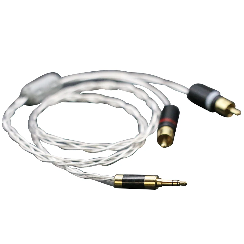 Netherlands 7NOCC sterling silver two-channel one point two 3.5MM to 2RCA double lotus fever audio signal line
Netherlands 7NOCC sterling silver two-channel one point two 3.5MM to 2RCA double lotus fever audio signal line