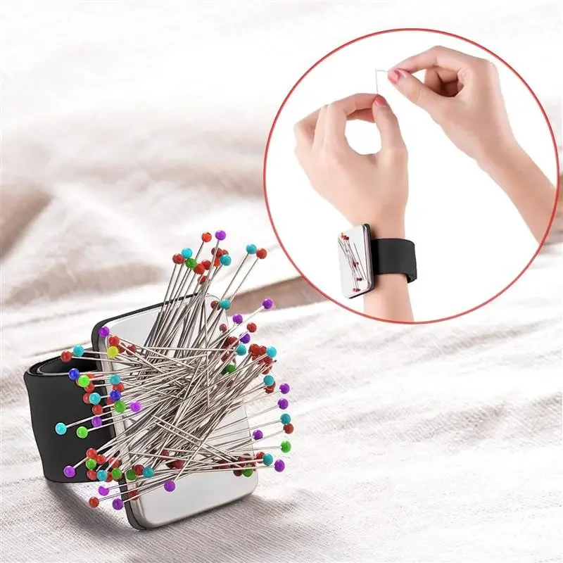 Colors Sewing Pincushion Wrist Hand Needle Pad Safety Pin Cushion Storage Apparel Pin Holder Sewing Supplies
Colors Sewing Pincushion Wrist Hand Needle Pad Safety Pin Cushion Storage Apparel Pin Holder Sewing Supplies