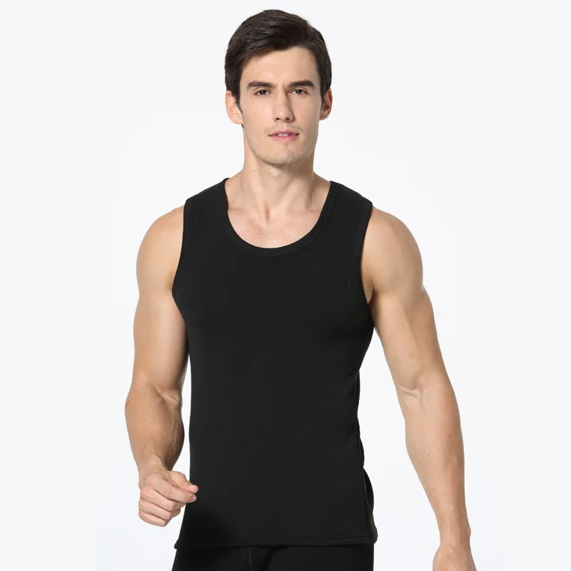 Winter Men Thermal Shirt Underwear Thick Vest Sleeveless Velvet Soft Tank-Tops Warm Fitness Male Undershirt Termica Large Size
Winter Men Thermal Shirt Underwear Thick Vest Sleeveless Velvet Soft Tank-Tops Warm Fitness Male Undershirt Termica Large Size
