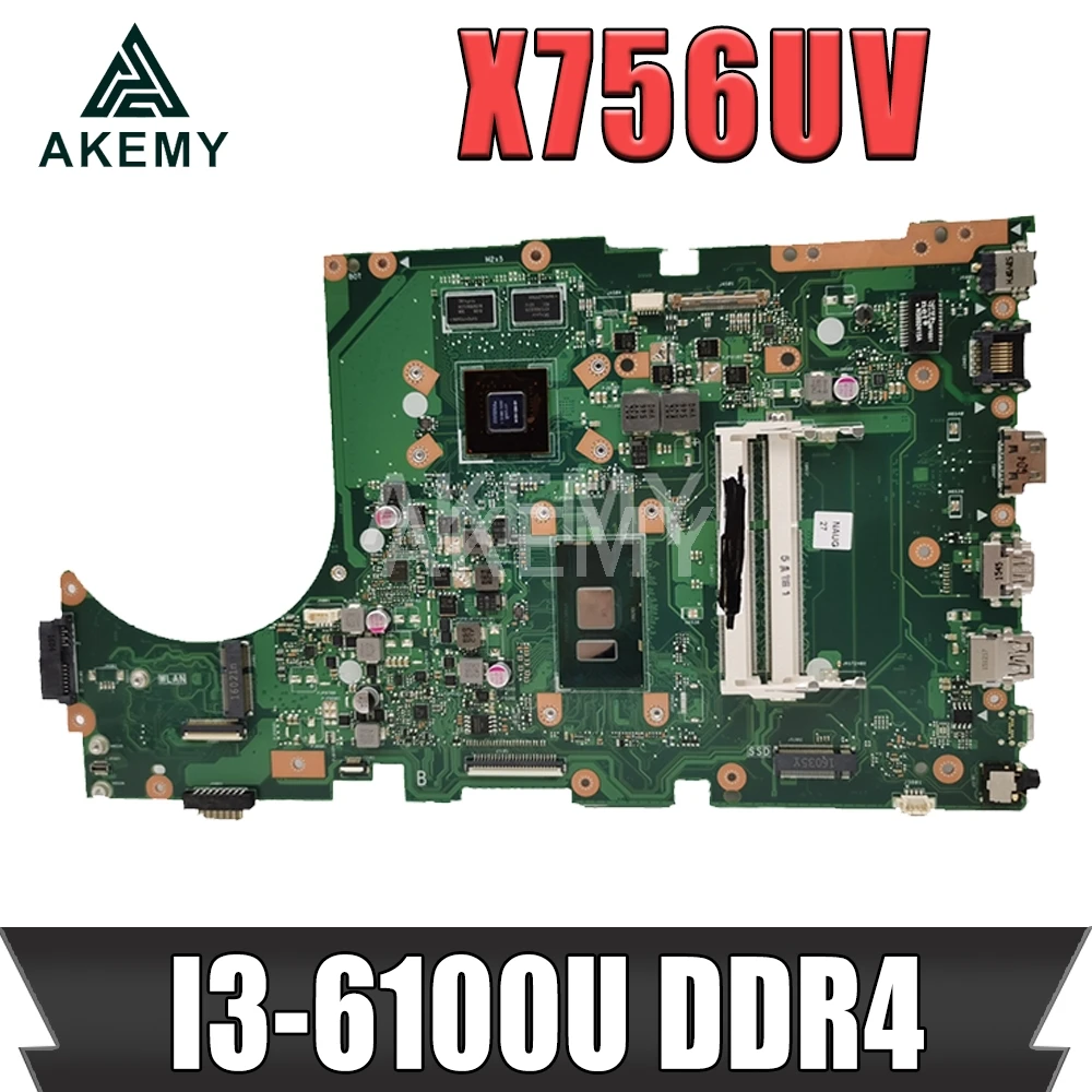 X756UV MB._0M/I3-6100/6006U/AS V2G Mainboard REV3.1 For ASUS X756U X756UV X756UX X756UWK X756UQK X756UQ Laptop Motherboard
X756UV MB._0M/I3-6100/6006U/AS V2G Mainboard REV3.1 For ASUS X756U X756UV X756UX X756UWK X756UQK X756UQ Laptop Motherboard
