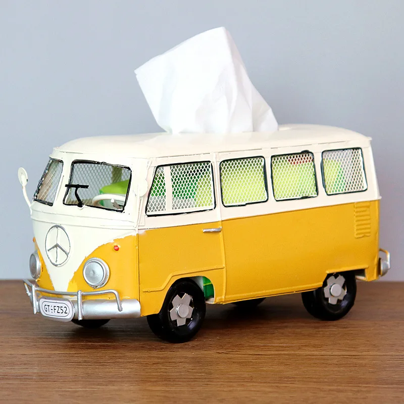 American Retro Creative Napkin Drawer, Tissue Box, Car, Van, Bus, Tissue Drawer, Hotel Home Living Room Decoration Ornaments
American Retro Creative Napkin Drawer, Tissue Box, Car, Van, Bus, Tissue Drawer, Hotel Home Living Room Decoration Ornaments