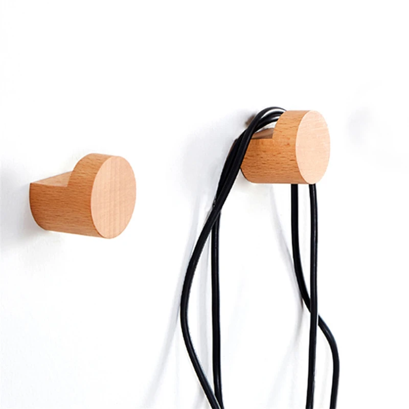 Creative Wooden Hook Simple Multifunctional Clothes Hook Towel Rack Earphone Hook Wall Hanging Bag Hook Household Accessories
Creative Wooden Hook Simple Multifunctional Clothes Hook Towel Rack Earphone Hook Wall Hanging Bag Hook Household Accessories