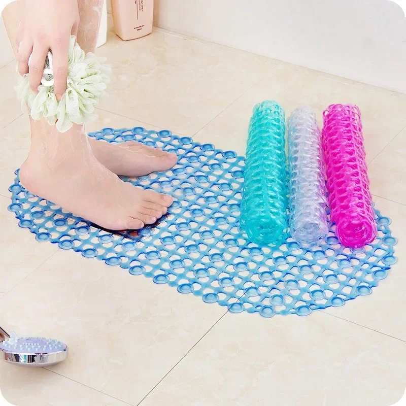 67x37cm Anti-slip PVC Floor Mat Tub Bath Shower Clear Bubble Mat Clear Rug Water Bath Safety Shower Mat Bathroom Accessories
67x37cm Anti-slip PVC Floor Mat Tub Bath Shower Clear Bubble Mat Clear Rug Water Bath Safety Shower Mat Bathroom Accessories