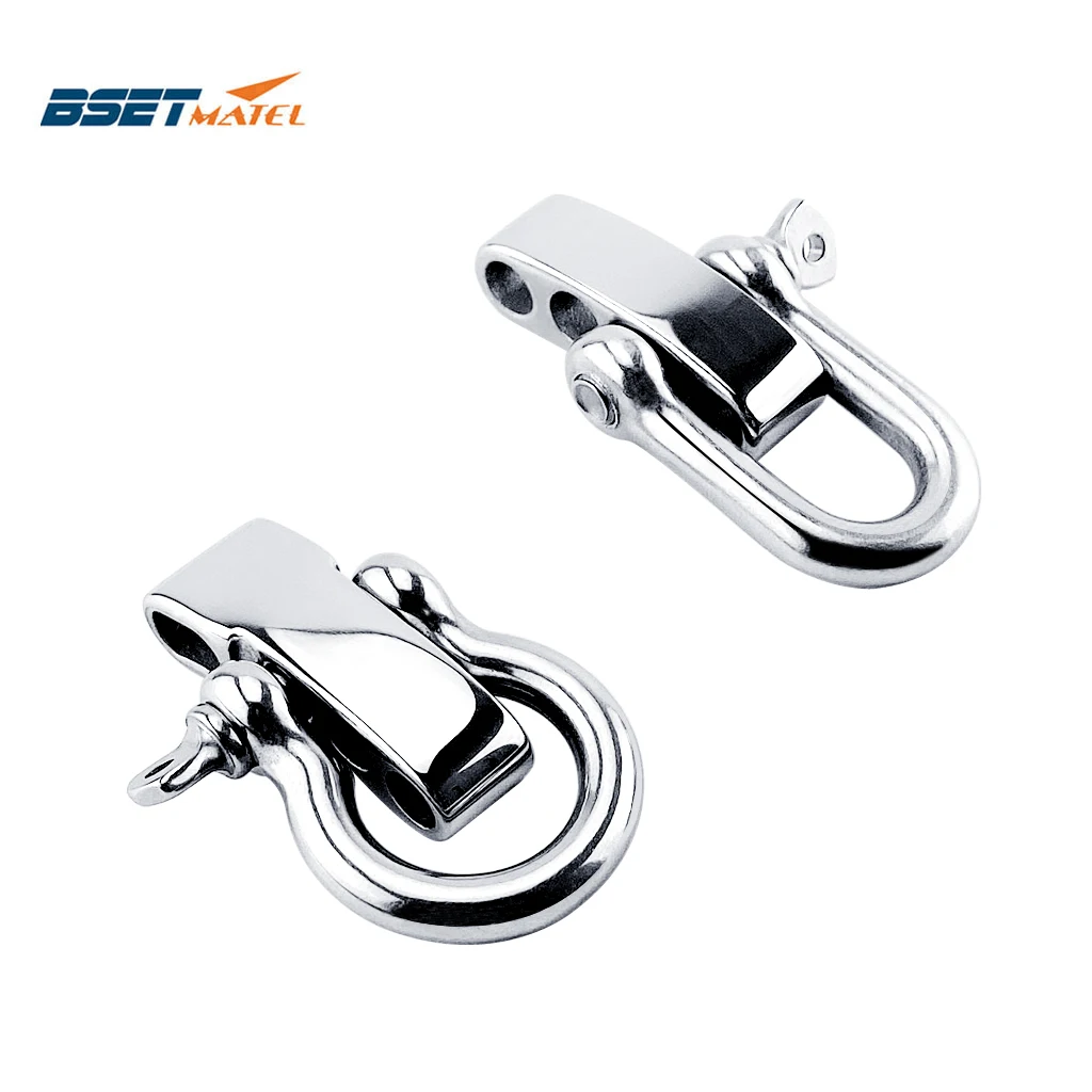 Stainless Steel 304 D Bow Adjustable Shackle Buckles Paracord Bracelet Parachute Cord Hardware DIY Outdoor Travel Kits Carabiner
Stainless Steel 304 D Bow Adjustable Shackle Buckles Paracord Bracelet Parachute Cord Hardware DIY Outdoor Travel Kits Carabiner