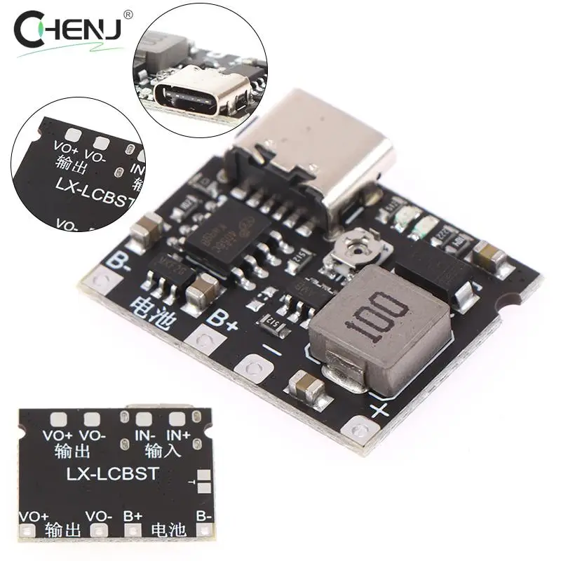 

1PC 3.7V to 9V 5V 2A DC-DC Step Up Boost Module 18650 Lithium Battery Charging Discharging Board One adjustable module