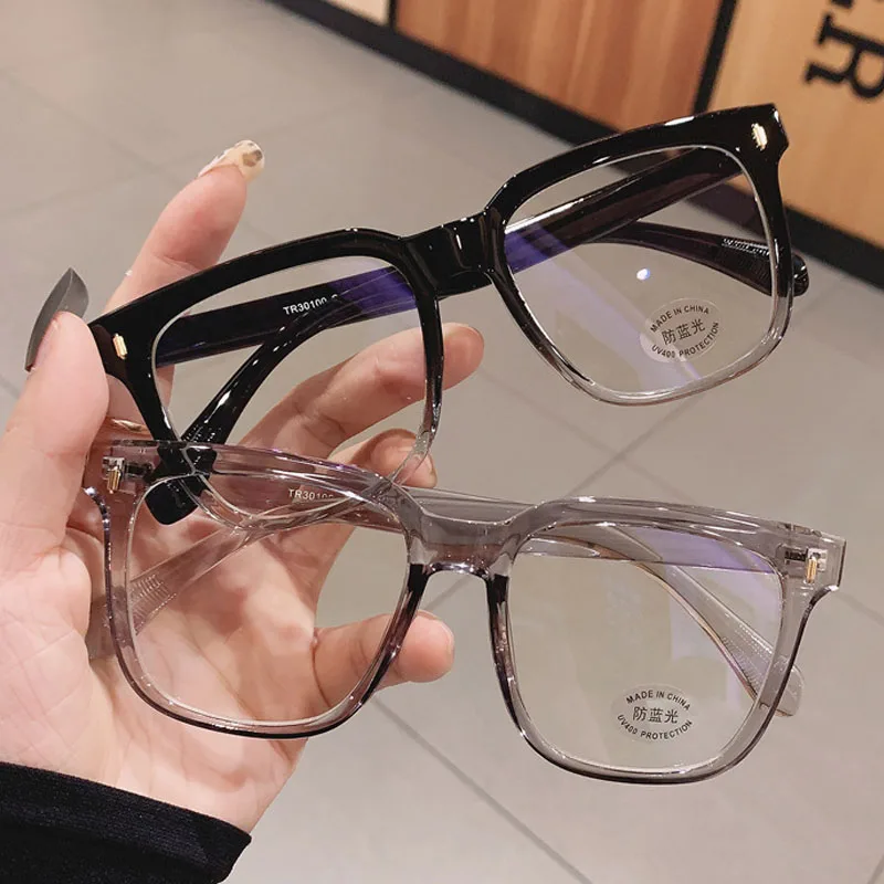 Myopia Glasses Oversized Anti-blue Light Blocking Glasses Frame Eyewear Shortsight Lens Computer Eyeglasses Diopter 0 To -4.0 
Myopia Glasses Oversized Anti-blue Light Blocking Glasses Frame Eyewear Shortsight Lens Computer Eyeglasses Diopter 0 To -4.0