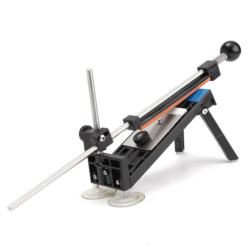 Kitchen Knives Professional Knife Sharpener Kit Sharpening System Fix-angle with 4 Stones Tools
Kitchen Knives Professional Knife Sharpener Kit Sharpening System Fix-angle with 4 Stones Tools