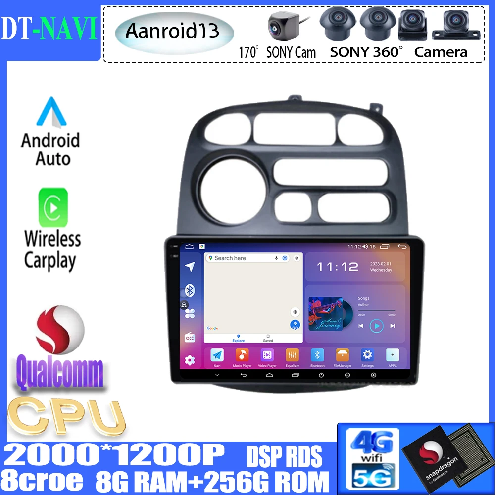 Qualcomm Android 13 для JAC Refine 2012-2015 для Hyundai H-1 Starex 1997-2007 автомобильный радиоплеер навигатор GPS Carplay WIFI DSP
Qualcomm Android 13 для JAC Refine 2012-2015 для Hyundai H-1 Starex 1997-2007 автомобильный радиоплеер навигатор GPS Carplay WIFI DSP