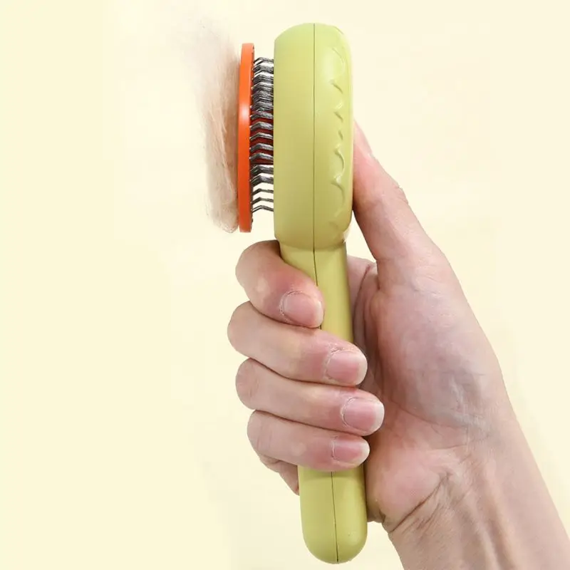 Self Cleaning Slicker Brush for Dogs Cat Removes Undercoat Tangled Hair Massages Particle Pet Grooming Comb Dog Accessories
Self Cleaning Slicker Brush for Dogs Cat Removes Undercoat Tangled Hair Massages Particle Pet Grooming Comb Dog Accessories