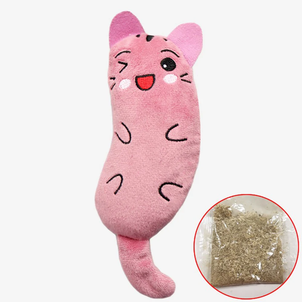 Cat Grinding Catnip Toys Funny Interactive Plush Cat Toy Pet Kitten Chewing Toy Claws Thumb Bite Cat Mint for Cats Teeth Toys
Cat Grinding Catnip Toys Funny Interactive Plush Cat Toy Pet Kitten Chewing Toy Claws Thumb Bite Cat Mint for Cats Teeth Toys