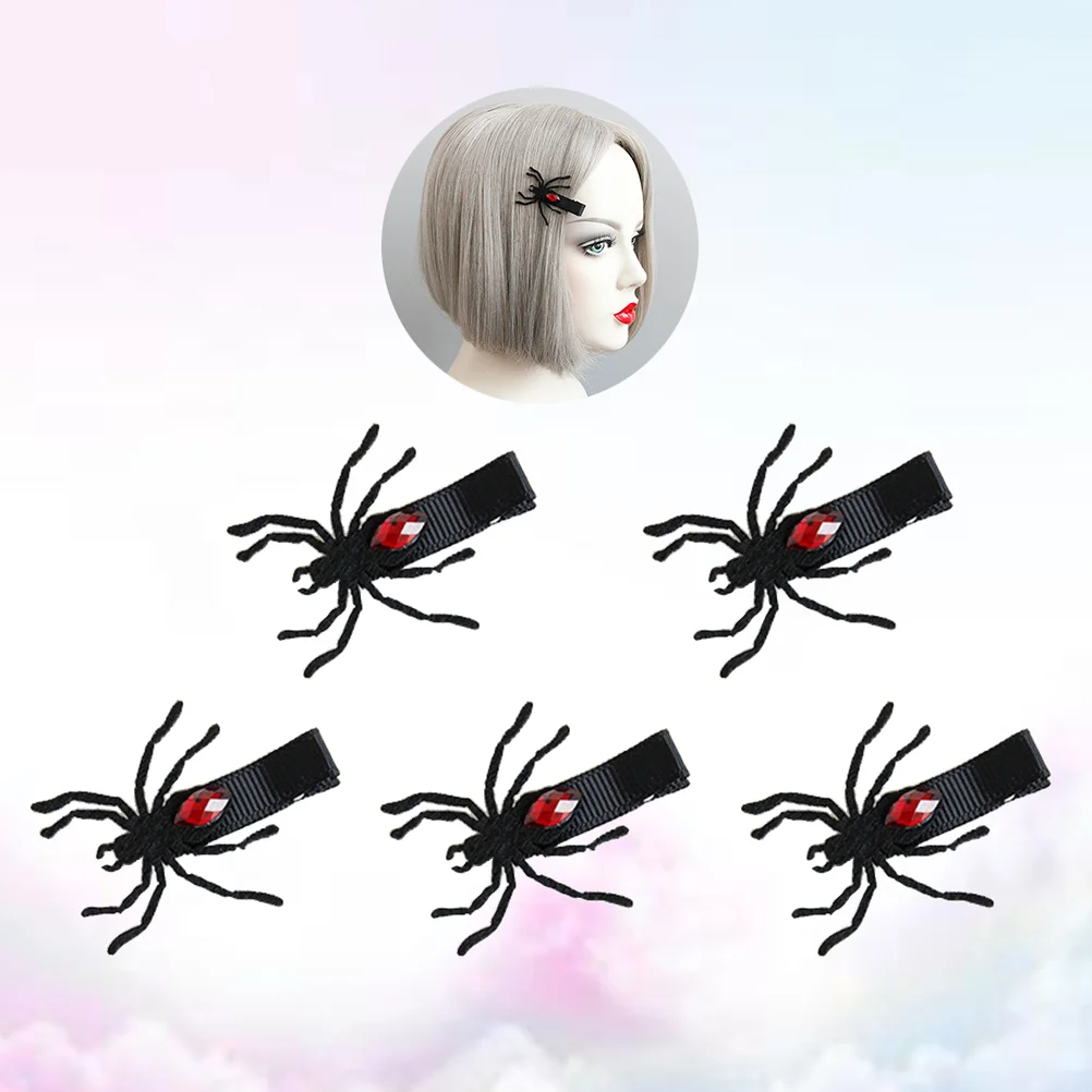 5 Spider Hairpin Creative Hairpin Clip Personalized Hair Accessary for Woman Girl
5 Spider Hairpin Creative Hairpin Clip Personalized Hair Accessary for Woman Girl