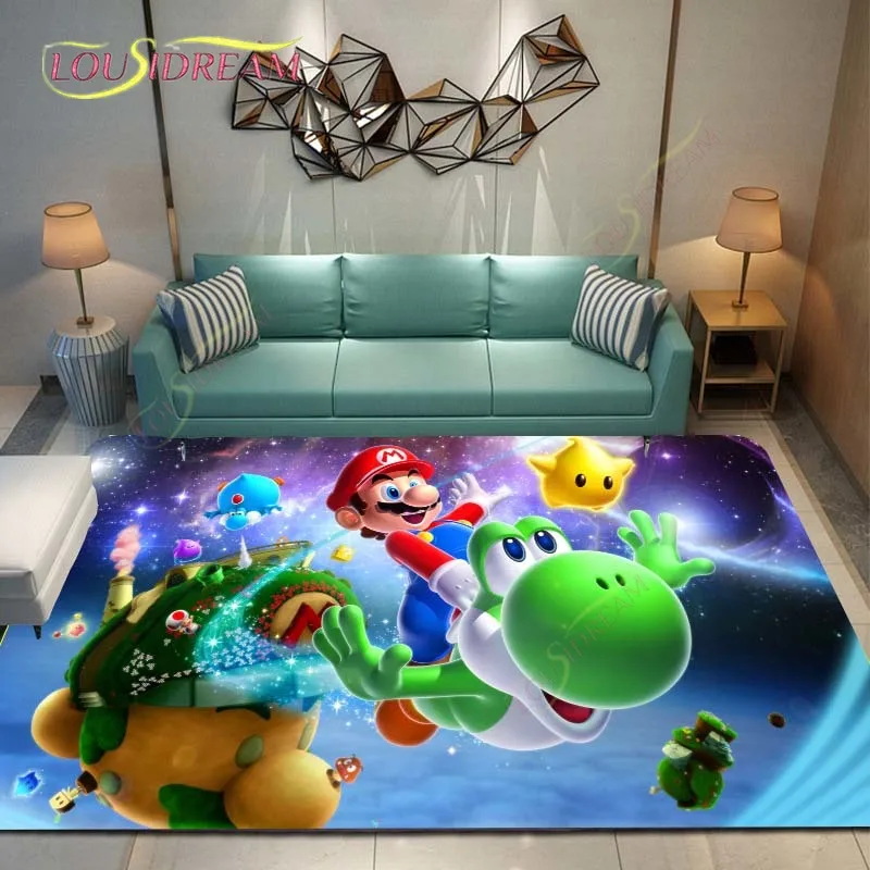 Мультяшный аниме Super Mario коврики с узором для гостиной, спальни, большой ковер, детские коврики для игровой зоны, детские игровые напольные к...
Мультяшный аниме Super Mario коврики с узором для гостиной, спальни, большой ковер, детские коврики для игровой зоны, детские игровые напольные к...