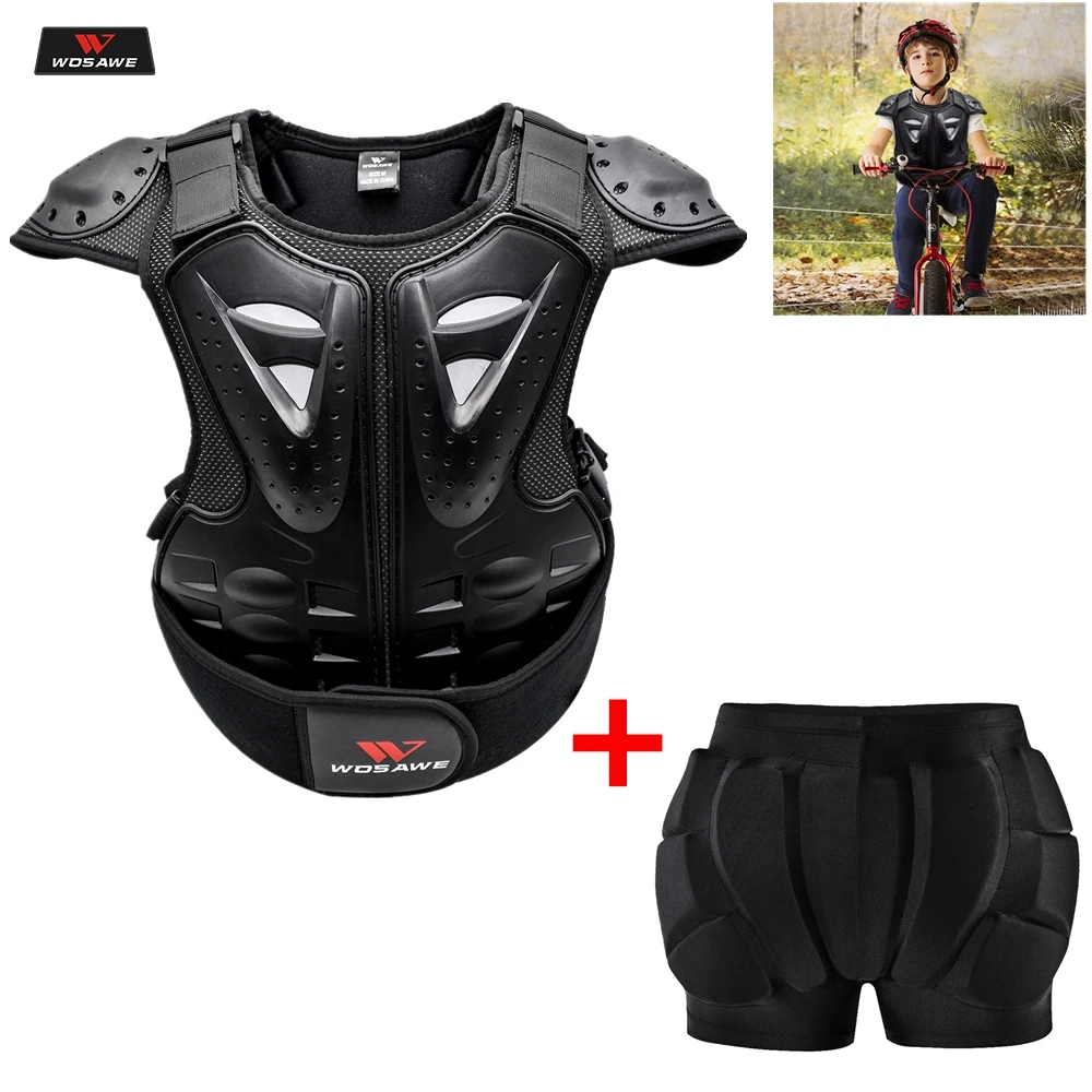 WOSAWE Motorcycle Children Kids Moto Body Protection Knee Guards Skiing Body Armor Spine Chest Back Protector Protective Gears
WOSAWE Motorcycle Children Kids Moto Body Protection Knee Guards Skiing Body Armor Spine Chest Back Protector Protective Gears