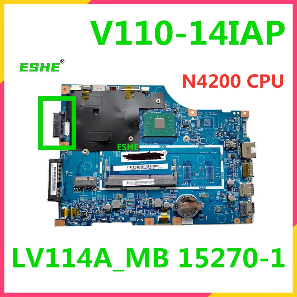 

5B20M44688 для Lenovo V110 V110-14IAP 110-14IAP материнская плата для ноутбука с N3350 N3450 N4200 CPU DDR3 LV114A 15270-1 100% полный тест