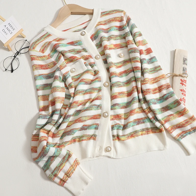 Шикарные Модные женские топы Hikigawa, тонкий трикотажный свитер контрастных цветов в полоску с круглым вырезом и длинным рукавом на раннюю осе...
Шикарные Модные женские топы Hikigawa, тонкий трикотажный свитер контрастных цветов в полоску с круглым вырезом и длинным рукавом на раннюю осе...