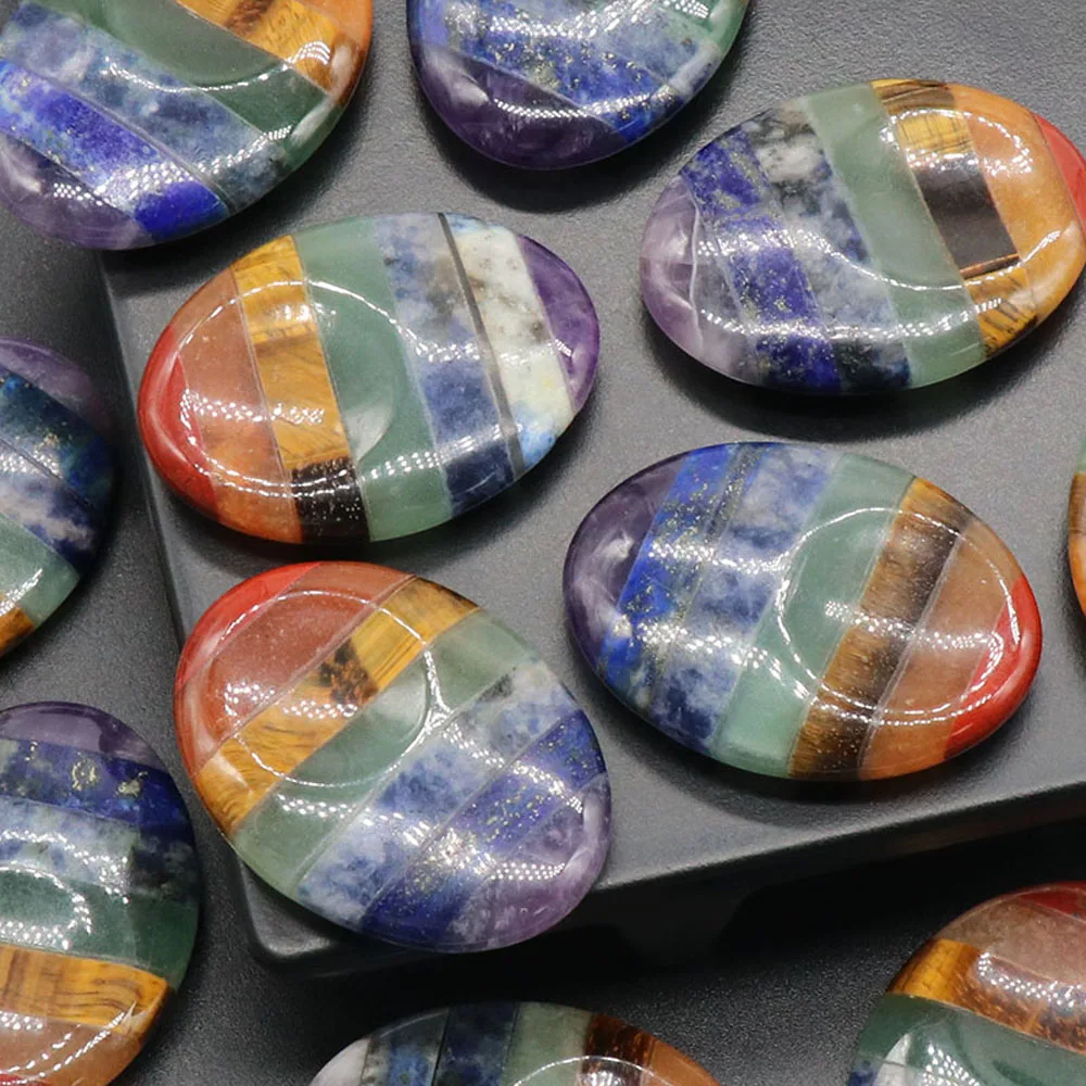 2022 Striped Agate Oval Crystal 7chakra Worry Stone Thumb Massage Scraping Beads DIY Jewelry Healing Energy Gem Charm Home
2022 Striped Agate Oval Crystal 7chakra Worry Stone Thumb Massage Scraping Beads DIY Jewelry Healing Energy Gem Charm Home