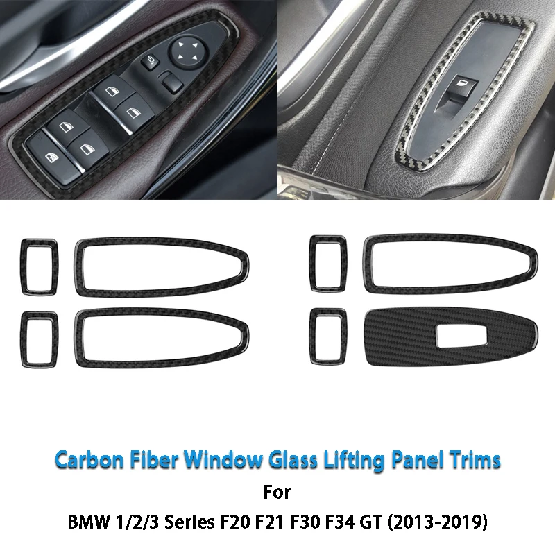 4Pcs Carbon Fiber Car Window Glass Lifting Panel Trims Sticker For BMW 1/2/3 Series F20 F21 F30 F34 GT 2013-2019 Car Accessories
4Pcs Carbon Fiber Car Window Glass Lifting Panel Trims Sticker For BMW 1/2/3 Series F20 F21 F30 F34 GT 2013-2019 Car Accessories
