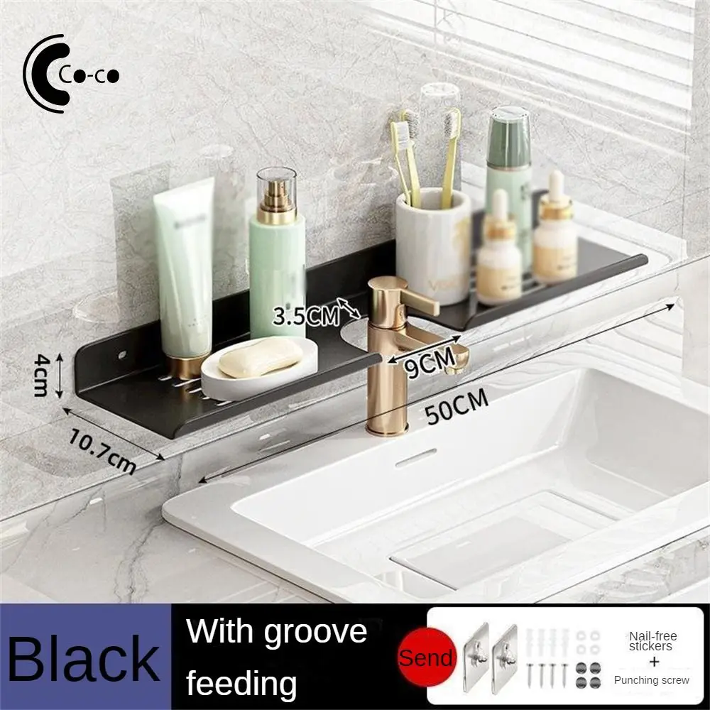 Faucet Easy To Install High Demand Gray/white Bathroom Storage Rack With Mirror Bathroom Organization Wall Mounted Organizer
Faucet Easy To Install High Demand Gray/white Bathroom Storage Rack With Mirror Bathroom Organization Wall Mounted Organizer