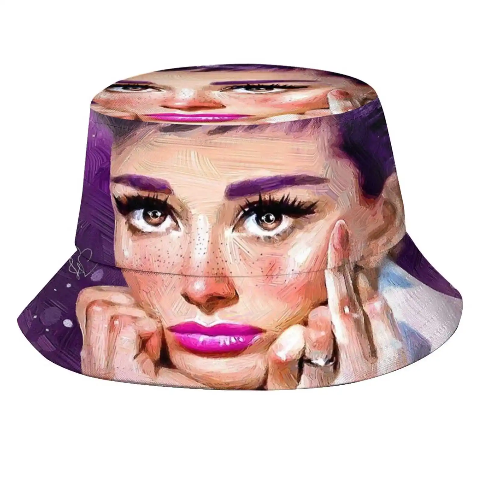 Audrey Hepburn Unisex Fashion Women Men Breathable Bucket Hats Audreyhepburn Purple Horns
Audrey Hepburn Unisex Fashion Women Men Breathable Bucket Hats Audreyhepburn Purple Horns