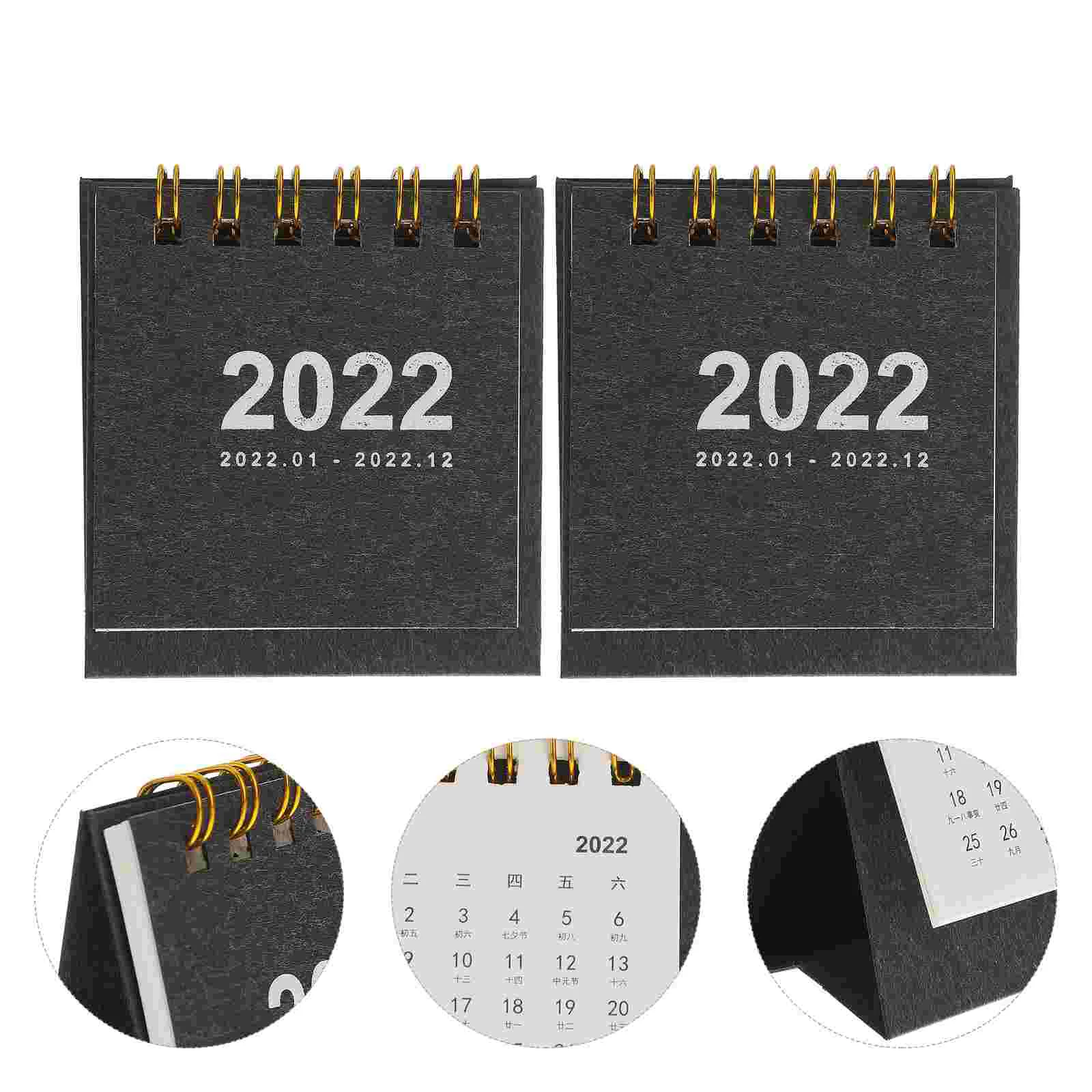 2 PCS Perpetual Calendar 2022 Mini Desk Student Portable Easel Decorative Paper Novel
2 PCS Perpetual Calendar 2022 Mini Desk Student Portable Easel Decorative Paper Novel