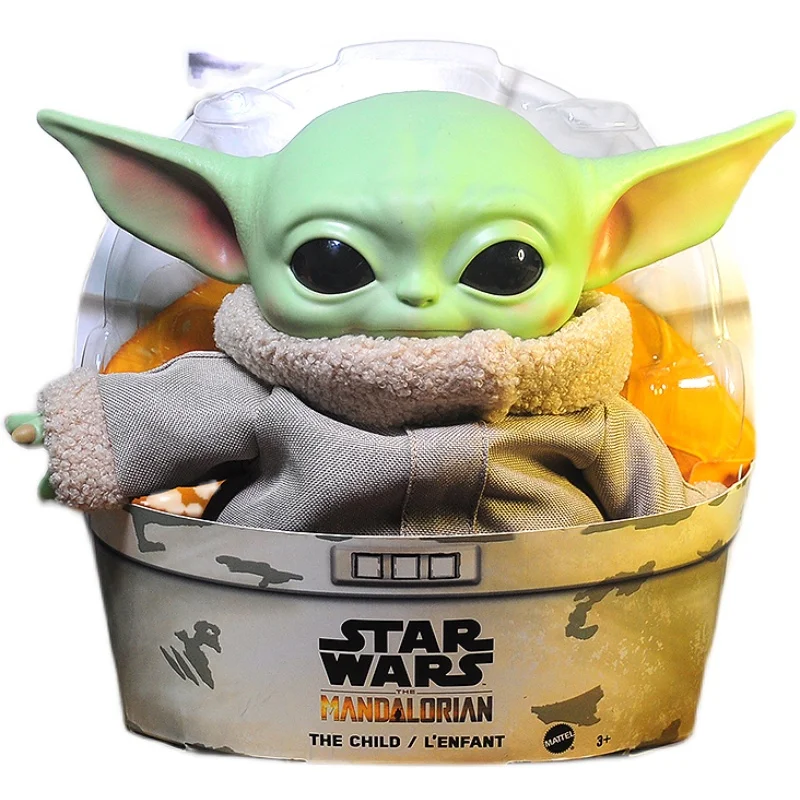28CM Star Wars The Mandalorian Baby Yoda Grogu Pvc Anime Plush Action Figure Toys Yoda Master The Mandalorian For Children Toys
28CM Star Wars The Mandalorian Baby Yoda Grogu Pvc Anime Plush Action Figure Toys Yoda Master The Mandalorian For Children Toys