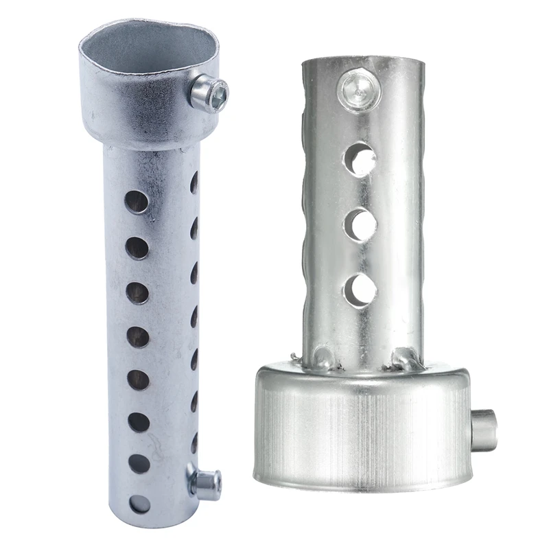 2 Pcs Silver Motorcycle Exhaust Can Muffler Insert Baffle DB Killer Silencer, 42Mm X 80Mm & 35Mm X 140Mm
2 Pcs Silver Motorcycle Exhaust Can Muffler Insert Baffle DB Killer Silencer, 42Mm X 80Mm & 35Mm X 140Mm