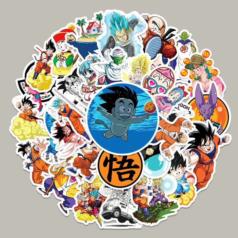 50PCS Dragon Ball Cartoon Anime Graffiti Sticker Luggage Laptop Computer Car Refrigerator Decoration Sticker Gifts
50PCS Dragon Ball Cartoon Anime Graffiti Sticker Luggage Laptop Computer Car Refrigerator Decoration Sticker Gifts