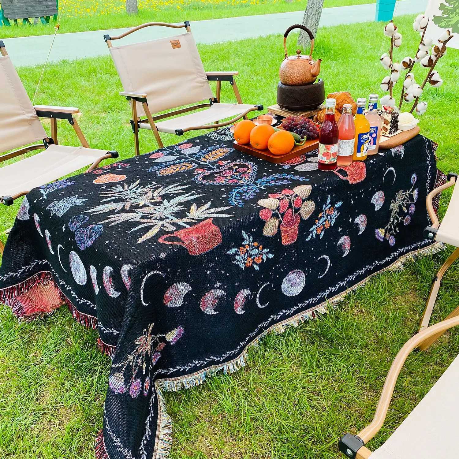 Botanical Plant Woven Blanket Sofa Camping Blankets Chair Picnic Towel Bed Throw Moon and Sun Home Room Tapestry Aesthetic Decor
Botanical Plant Woven Blanket Sofa Camping Blankets Chair Picnic Towel Bed Throw Moon and Sun Home Room Tapestry Aesthetic Decor
