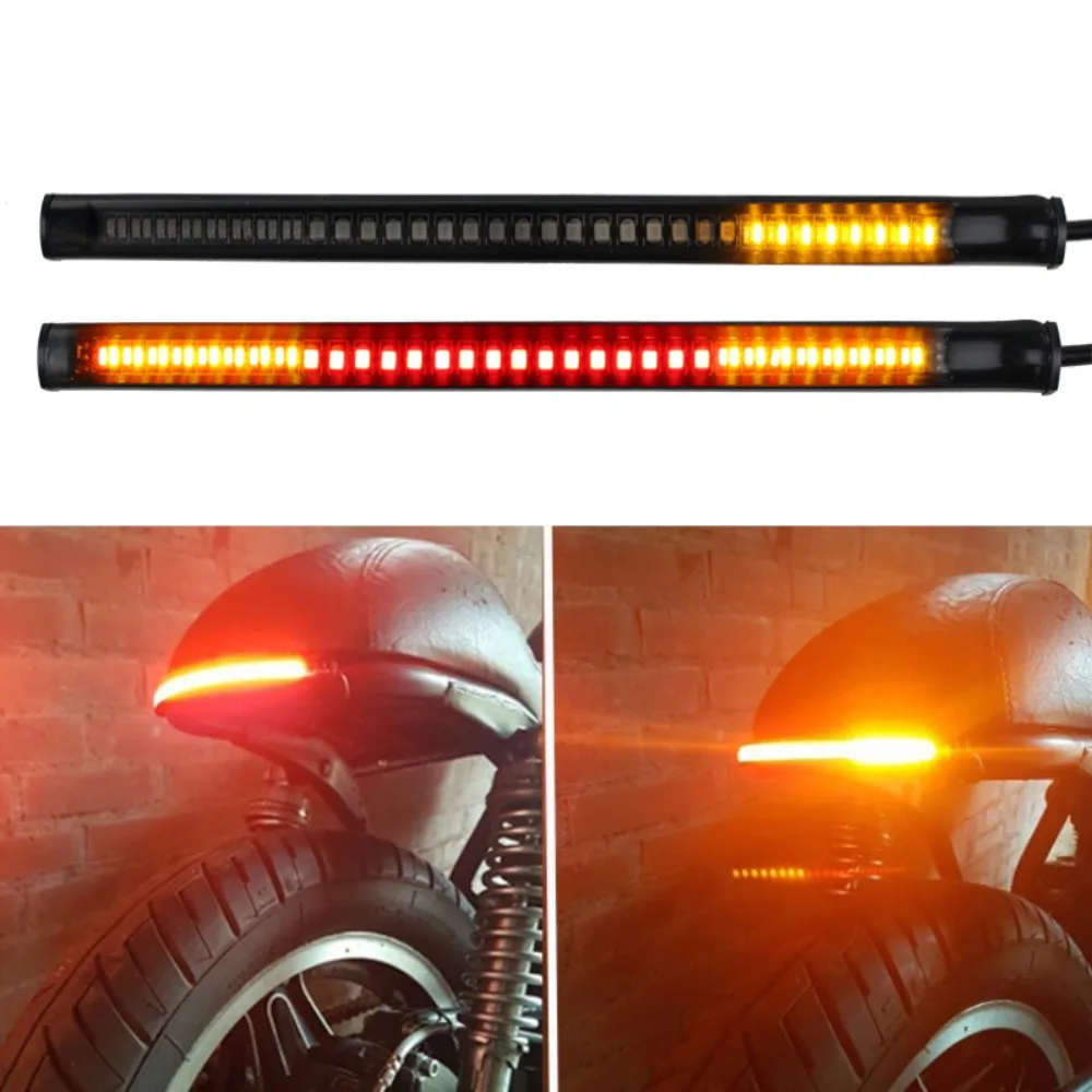 48SMD Motorcycle Light Bar LED Brake Light Steering Light Waterproof Tail Light FOR HONDA NC 750S SHADOW AERO RS 400 750 YZF-R25
48SMD Motorcycle Light Bar LED Brake Light Steering Light Waterproof Tail Light FOR HONDA NC 750S SHADOW AERO RS 400 750 YZF-R25
